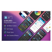 Govee Neon SMART ohebný LED pásek - RGBIC - 2m