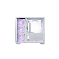 Cooler Master case Elite 681, ATX, Průhledná bočnice, 4x 120mm ARGB Fan, Bílá