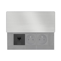 Solight RJ45 Cat6 doplňkový modul pro vestavné zásuvky série PP128