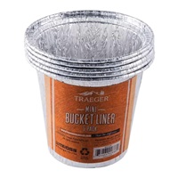 Traeger jednorázová hliníková vložka do mini kbelíku, 5 kusů