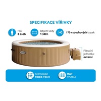 Intex Pure Spa Bubble HWS 8 NP vířivý bazén