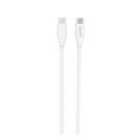 WG - Datový kabel Type-C na Type-C, 1,5 metrů, 5A, 120W, bílá