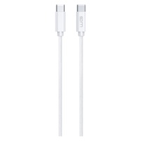 WG - Datový kabel Type-C na Type-C, 2 metry, 3A, 60W, bílá
