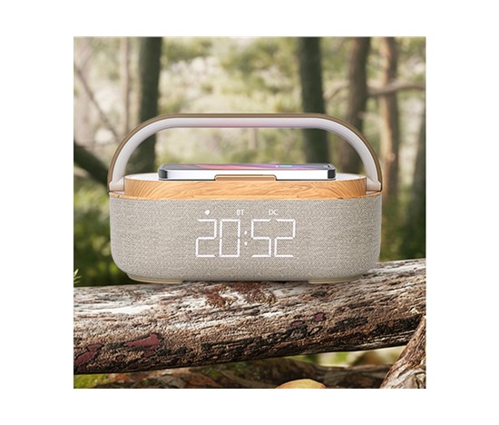 WG - Multifunkční zařízení WG, rádio + nabíječka + lampička + bluetooth reproduktor