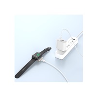 WG - Nabíjecí magnetické zařízení s USB-C pro Apple Watch, bílo stříbrná