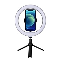 WG - Vlog Kit základní sada pro natáčení video blogů, tripod, držák telefonu, LED světlo