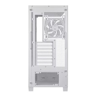 BAZAR ASUS case A31 PLUS TG ARGB, Mid Tower, Průhledná bočnice, 4x120mm ARGB Fan, ARGB Hub, bílá (POŠKOZENÝ OBAL)