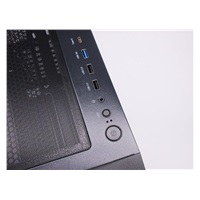 1stCOOL skříň G6 Noble, Mid Tower, ATX, AU, Průhledná Bočnice, Černá