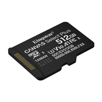 Kingston MicroSDXC karta 512GB Canvas Select Plus, U3, V30, A1