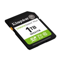 Kingston SDXC karta 1TB Canvas Select Plus, U1, V10, A1