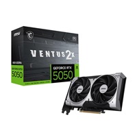MSI VGA NVIDIA GeForce RTX 5050 8G VENTUS 2X OC, RTX 5050, 8GB GDDR6, 3xDP, 1xHDMI