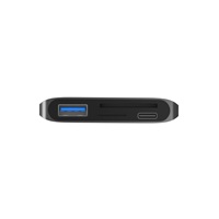 CONNECT IT Dokovací stanice CompactPRO USB-C, 1xUSB-A, 1xUSB-C, MicroSD/SD, šedá