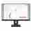 LENOVO LCD E24-40 - 23.8",IPS,16:9,1920x1080,100Hz,250cd/m2,1300:1,4ms(GtG),VGA,DP,HDMI,USB Hub,RJ45,Pivot
