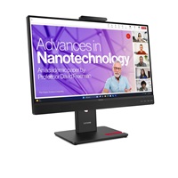 LENOVO LCD T24-4v - 23.8",IPS,16:9,1920x1080,120Hz,1500:1,4ms(GtG),VGA,HDMI,DP,USB Hub,cam,Pivot