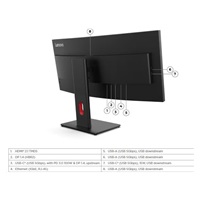 LENOVO LCD T34WD-40+MC60 - 34",VA,21:9,3440x1440,120Hz,300cd/m2,3000:1,4ms,HDMI,DP,USBHub,USB-C(100W PD),RJ45,Nákl,Zdvih