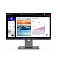 LENOVO LCD P24Q-40 - 23.8",IPS,16:9,2560x1440,120Hz,300cd/m2,1500:1,4ms(GtG),HDMI,DP,DPout,DC,USB Hub,Pivot