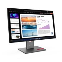 LENOVO LCD P24Q-40 - 23.8",IPS,16:9,2560x1440,120Hz,300cd/m2,1500:1,4ms(GtG),HDMI,DP,DPout,DC,USB Hub,Pivot