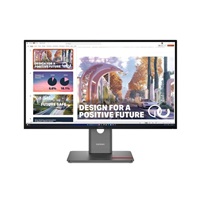 LENOVO LCD P27QD-40+MC60 - 27",ECO-IPS,16:9,2560x1440,120Hz,350cd/m2,1500:1,4ms,HDMI,DP,DPout,DC,USBHub,USB-C,RJ45,Pivot