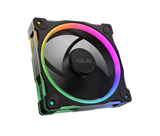 ASUS Ventilátor PRIME MR120 ARGB Reverse, 1x120mm, černá