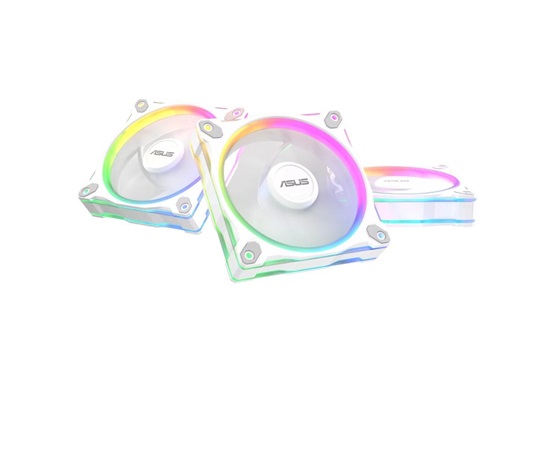 ASUS Ventilátor PRIME MR120 ARGB, 3x120mm, bílá