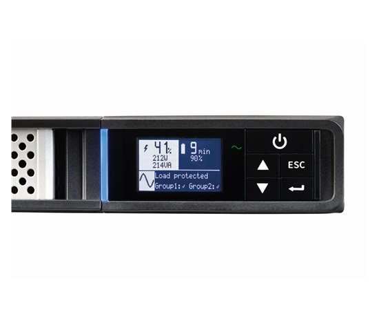 BAZAR - Eaton 5P 650i Rack1U, gen2, UPS 650VA / 520W, 4 zásuvky IEC C13, LCD - Poškozený obal (Komplet)
