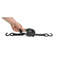 Master Lock Upínací popruh se zatahovací ráčnou a háčky  3248EURDAT - 300 cm