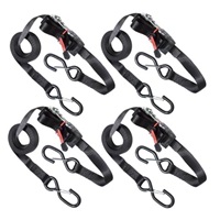 Master Lock Upínací popruhy s ráčnou a háčky  - 425 cm (4 ks/blistr)