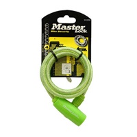 Master Lock Spirálový zámek na kolo  8212EURDPRO - 1,8m - zelený