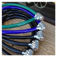 Master Lock Ocelové kombinační lanko na kolo  8631_55cm, černé