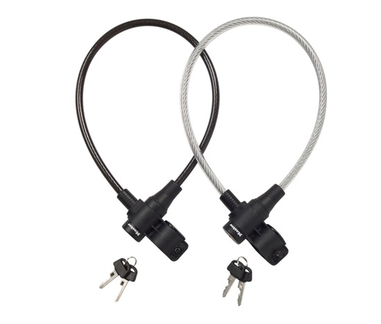 Master Lock Ocelové lanko na kolo  8269EURDPRO_65cm, průhledné