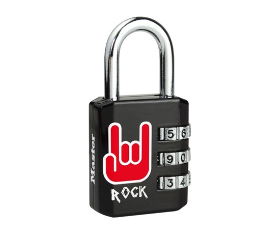 Master Lock Kombinační visací zámek  1509EURDROCK - 30mm