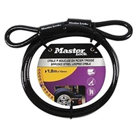 Master Lock Ohebné ocelové lanko  78EURD - 180cm x 1cm