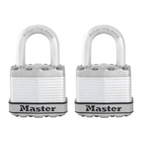 Master Lock Titanový visací zámek  Excell - 45mm (2 ks / blistr)