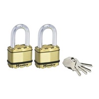 Master Lock Mosazný visací zámek  Excell - 50mm (2 ks / blistr)