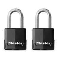 Master Lock Visací zámek z vrstvené oceli  -  Excell - 48mm (2 ks / blistr)