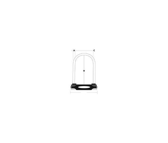 Master Lock Zámek na kolo  8195EURDPROLW - 280mm
