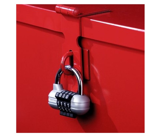 Master Lock Kombinační visací zámek horizontální 1520EURD -  - šedý