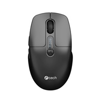 C-TECH Myš WLM-13, Bezdrátová, černá