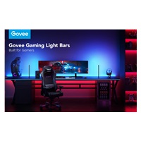 Govee Smart Gaming WiFi LED Panely + Smart Dual ovladač White