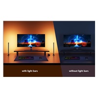 Govee Smart Gaming WiFi LED Panely + Smart Dual ovladač White