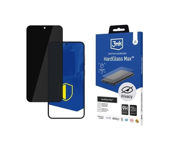 3mk HardGlass Max Privacy Black pro Samsung Galaxy S24/S25