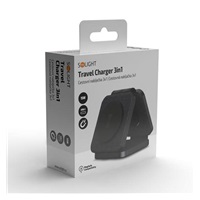 Solight cestovní nabíječka 3v1, MagSafe kompatibilní