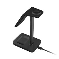 Solight stolní nabíječka 3v1, Qi2, MagSafe kompatibilní