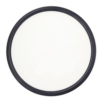 Solight LED osvětlení s dálkovým ovladačem Estela Black, 60W, 4500lm, 50cm, změna chromatičnosti, stmívatelné