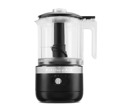 KitchenAid kuchyňský robot, bezdrátový, 2 různé rychlosti, Li-Ion baterie, černá