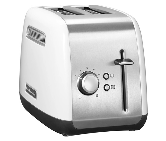 KitchenAid Classic topinkovač, 1100 W, 2 topinky, nastavitelná úroveň opekání, bílá