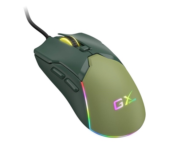 GENIUS Herní myš Scorpion M700, USB, RGB, zelená
