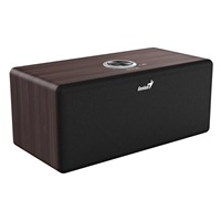GENIUS Reproduktor SP-HF505BT, BT, 3.5mm jack, 20W, tmavé dřevo