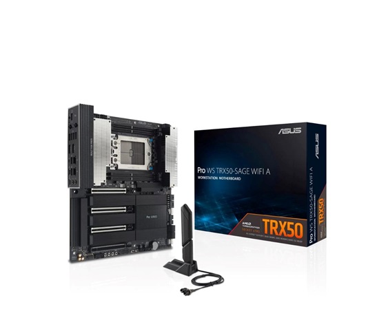 ASUS MB Sc sTR5 Pro WS TRX50-SAGE WIFI A, AMD TRX50, 4xDDR5, WiFi, CEB