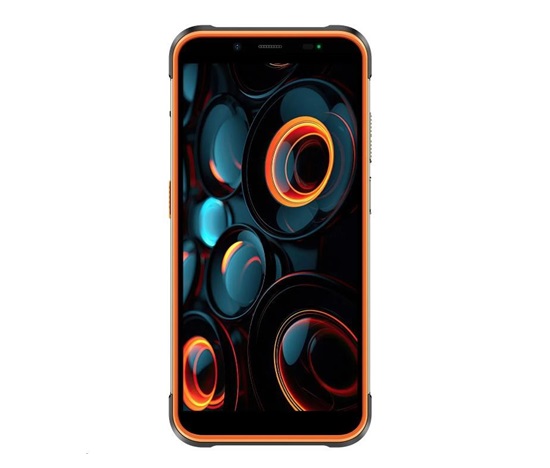 BAZAR - Smartphone Ulefone Power Armor 16S 4G 8GB 128GB, Black w Orange [No Charger], EU - Poškozený obal (Komplet)